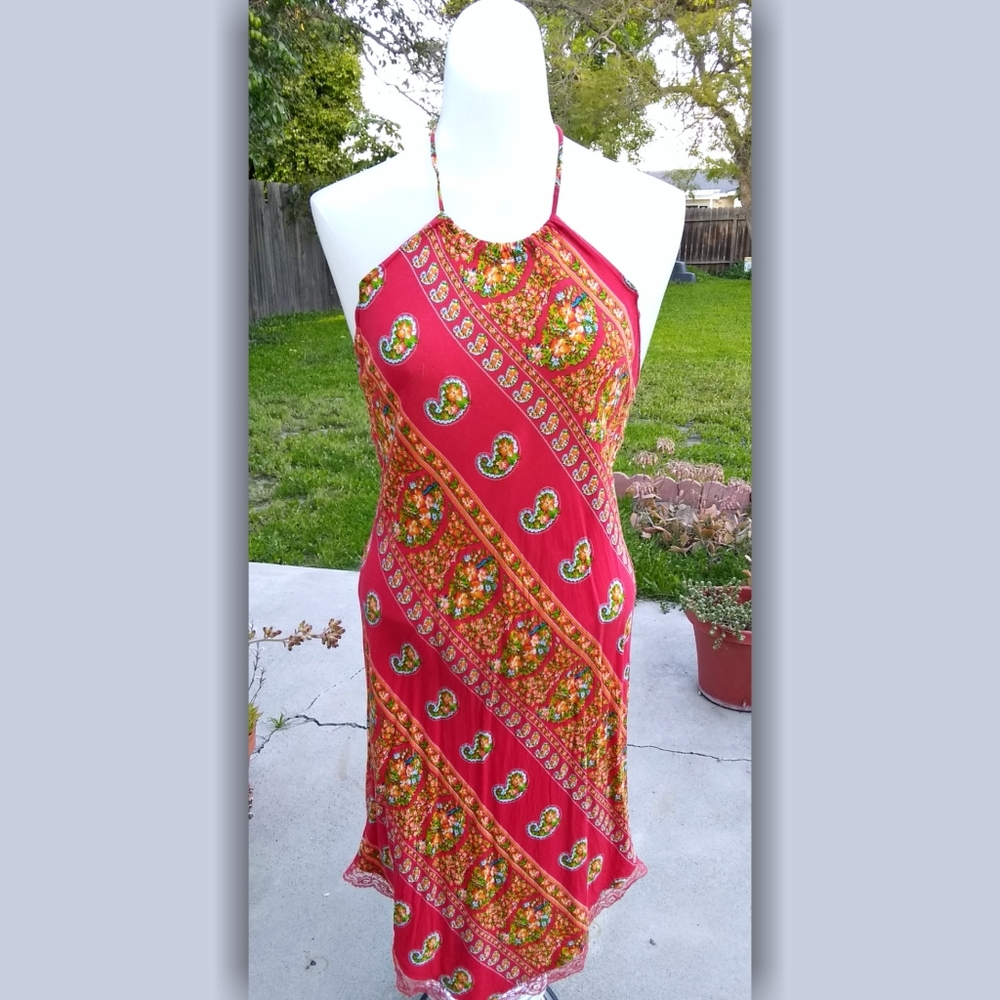 Vintage Halter Top Sundress